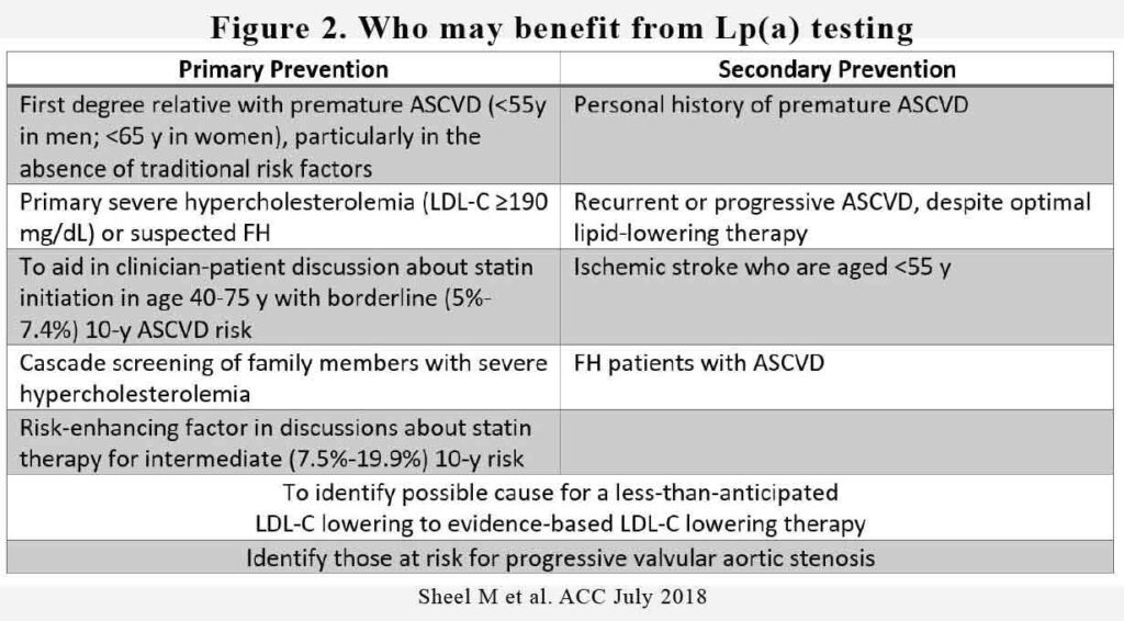 Elevated Lipoprotein A What Are The Treatment Options GP Voice